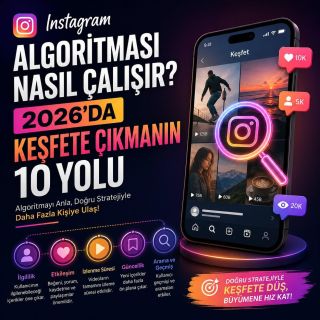 Instagram Algoritması Nasıl Çalışır? 2026'da Keşfete Çıkmanın 10 Yolu