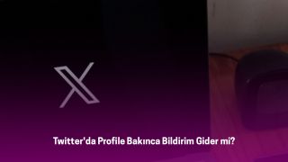 Twitter'da Profile Bakınca Bildirim Gider Mi?